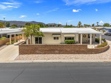 This 1,850 sq. ft. 2 bedroom, 2 bathroom home is truly one of on Palm Desert Greens Country Club in California - for sale on GolfHomes.com, golf home, golf lot