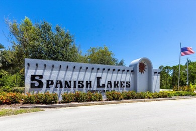 Located in the desirable Spanish Lakes 55+ community, this on Spanish Lakes Country Club in Florida - for sale on GolfHomes.com, golf home, golf lot