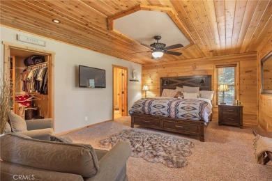 This exquisite custom log home is located in the heart of Bailey on Bailey Creek Golf Course in California - for sale on GolfHomes.com, golf home, golf lot