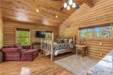 This exquisite custom log home is located in the heart of Bailey on Bailey Creek Golf Course in California - for sale on GolfHomes.com, golf home, golf lot