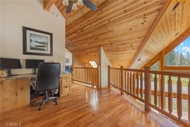 This exquisite custom log home is located in the heart of Bailey on Bailey Creek Golf Course in California - for sale on GolfHomes.com, golf home, golf lot