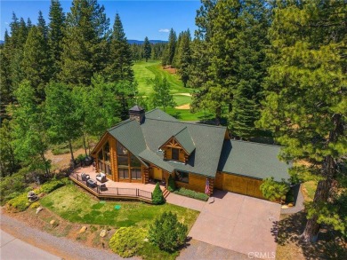 This exquisite custom log home is located in the heart of Bailey on Bailey Creek Golf Course in California - for sale on GolfHomes.com, golf home, golf lot