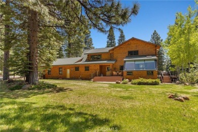 This exquisite custom log home is located in the heart of Bailey on Bailey Creek Golf Course in California - for sale on GolfHomes.com, golf home, golf lot