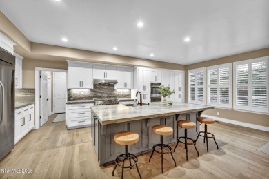 Step into elevated living in one of Arrowcreek's most refined on ArrowCreek Golf Club - The Challenge in Nevada - for sale on GolfHomes.com, golf home, golf lot