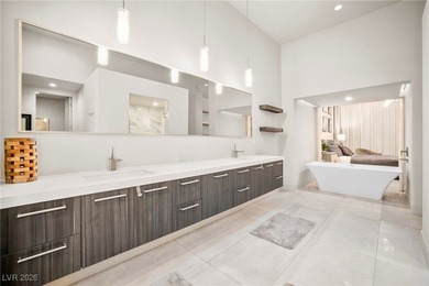 Beautiful modern one story townhouse at MacDonald Highlands with on Dragon Ridge Country Club in Nevada - for sale on GolfHomes.com, golf home, golf lot
