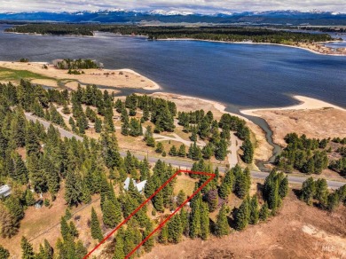 Level building lot bordering Tamarack land with direct access to on Osprey Meadows at Tamarack Resort in Idaho - for sale on GolfHomes.com, golf home, golf lot