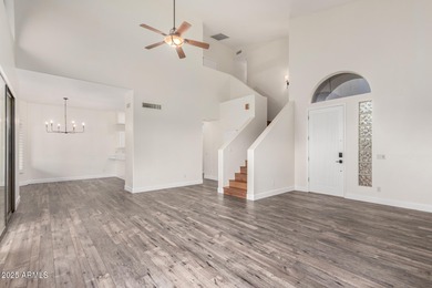 Fall in love with this remarkable two-story home in the gated on Las Sendas Golf Club in Arizona - for sale on GolfHomes.com, golf home, golf lot