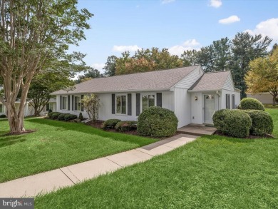 This charming single-level duplex is situated on a tranquil on Leisure World Golf Club in Maryland - for sale on GolfHomes.com, golf home, golf lot