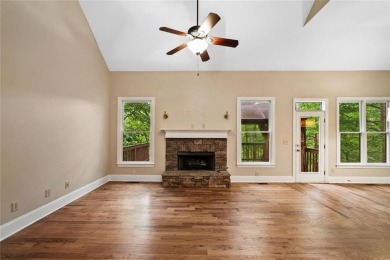 Freshly painted interior and brand-new carpet throughout! Escape on The Highlands Course at Lake Arrowhead in Georgia - for sale on GolfHomes.com, golf home, golf lot