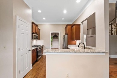 Freshly painted interior and brand-new carpet throughout! Escape on The Highlands Course at Lake Arrowhead in Georgia - for sale on GolfHomes.com, golf home, golf lot