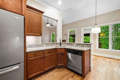 Freshly painted interior and brand-new carpet throughout! Escape on The Highlands Course at Lake Arrowhead in Georgia - for sale on GolfHomes.com, golf home, golf lot