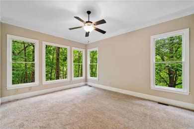 Freshly painted interior and brand-new carpet throughout! Escape on The Highlands Course at Lake Arrowhead in Georgia - for sale on GolfHomes.com, golf home, golf lot