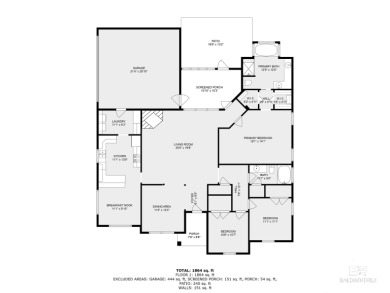 Welcome to this beautifully maintained 3-bedroom, 2-bath home on Peninsula Golf and Racquet Club in Alabama - for sale on GolfHomes.com, golf home, golf lot