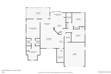 Inverness Golf and County Club area - Open and spotless 3 on Inverness Golf and Country Club in Florida - for sale on GolfHomes.com, golf home, golf lot