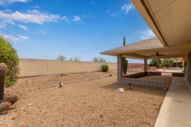 The epitome of comfort nestled within a serene 55+ adult on Stardust Golf Course in Arizona - for sale on GolfHomes.com, golf home, golf lot