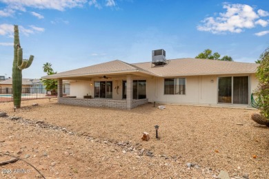The epitome of comfort nestled within a serene 55+ adult on Stardust Golf Course in Arizona - for sale on GolfHomes.com, golf home, golf lot