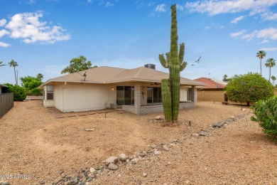 The epitome of comfort nestled within a serene 55+ adult on Stardust Golf Course in Arizona - for sale on GolfHomes.com, golf home, golf lot