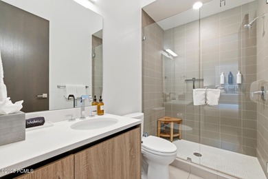 Relish this prime perch in Canyons Village, where genuine ski-in on Canyons Golf Course in Utah - for sale on GolfHomes.com, golf home, golf lot