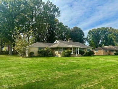 Discover the charm of this solid brick ranch home, perfectly on Trumbull Country Club in Ohio - for sale on GolfHomes.com, golf home, golf lot