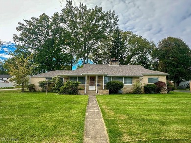Discover the charm of this solid brick ranch home, perfectly on Trumbull Country Club in Ohio - for sale on GolfHomes.com, golf home, golf lot