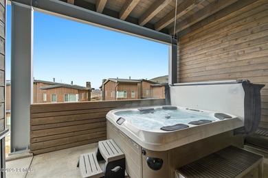 Relish this prime perch in Canyons Village, where genuine ski-in on Canyons Golf Course in Utah - for sale on GolfHomes.com, golf home, golf lot