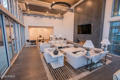 Relish this prime perch in Canyons Village, where genuine ski-in on Canyons Golf Course in Utah - for sale on GolfHomes.com, golf home, golf lot