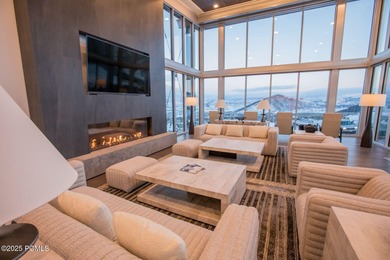 Relish this prime perch in Canyons Village, where genuine ski-in on Canyons Golf Course in Utah - for sale on GolfHomes.com, golf home, golf lot