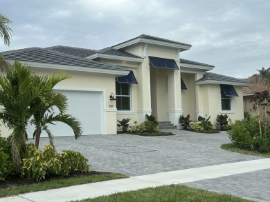 This beautiful, coastal contemporary, brand new home is full of on Island Country Club in Florida - for sale on GolfHomes.com, golf home, golf lot