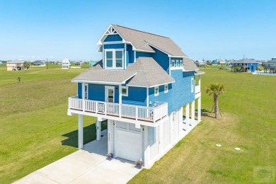 Custom 3-bed 2.5 bath on 1.37 ac. boasts bay views, amazing on Galveston Country Club in Texas - for sale on GolfHomes.com, golf home, golf lot