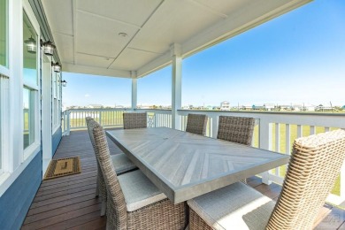 Custom 3-bed 2.5 bath on 1.37 ac. boasts bay views, amazing on Galveston Country Club in Texas - for sale on GolfHomes.com, golf home, golf lot