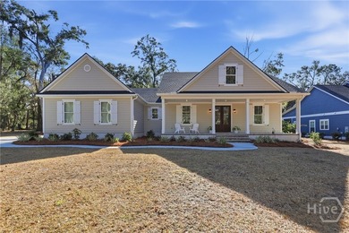 Experience Luxury Low-Country Living in this Beautifully Built on Sapelo Hammock Golf Club in Georgia - for sale on GolfHomes.com, golf home, golf lot