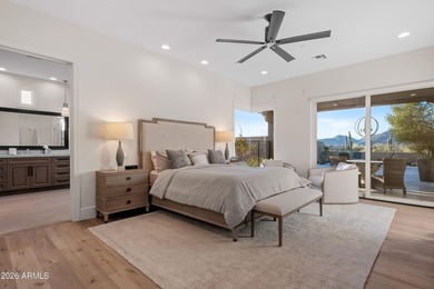 This distinguished Desert Mountain contemporary desert residence on Desert Mountain Golf Club - Renegade Course in Arizona - for sale on GolfHomes.com, golf home, golf lot