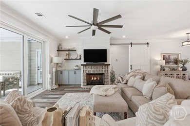 Experience Luxury Low-Country Living in this Beautifully Built on Sapelo Hammock Golf Club in Georgia - for sale on GolfHomes.com, golf home, golf lot