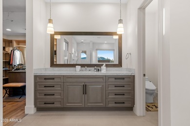 This distinguished Desert Mountain contemporary desert residence on Desert Mountain Golf Club - Renegade Course in Arizona - for sale on GolfHomes.com, golf home, golf lot