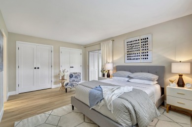 Enjoy serene water views from this fully remodeled ground-floor on Kings Point Golf - Executive in Florida - for sale on GolfHomes.com, golf home, golf lot