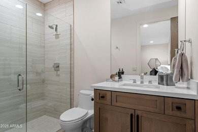 This distinguished Desert Mountain contemporary desert residence on Desert Mountain Golf Club - Renegade Course in Arizona - for sale on GolfHomes.com, golf home, golf lot