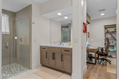 This distinguished Desert Mountain contemporary desert residence on Desert Mountain Golf Club - Renegade Course in Arizona - for sale on GolfHomes.com, golf home, golf lot