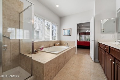 Desirable and expansive Parkview model situated on a private lot on Greenbriar At Ocean Aire Golf and Country Club in New Jersey - for sale on GolfHomes.com, golf home, golf lot