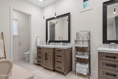 This distinguished Desert Mountain contemporary desert residence on Desert Mountain Golf Club - Renegade Course in Arizona - for sale on GolfHomes.com, golf home, golf lot