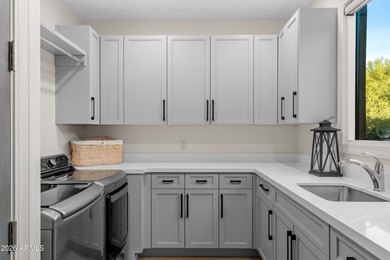 This distinguished Desert Mountain contemporary desert residence on Desert Mountain Golf Club - Renegade Course in Arizona - for sale on GolfHomes.com, golf home, golf lot