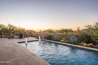 This distinguished Desert Mountain contemporary desert residence on Desert Mountain Golf Club - Renegade Course in Arizona - for sale on GolfHomes.com, golf home, golf lot