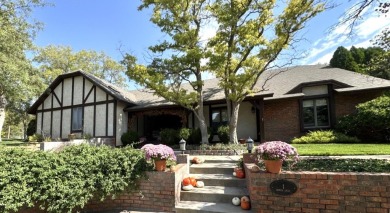 Welcome to INDIAN HILLS! Golfers - this exquisite tudor style on Sunset Hills Golf Course in Oklahoma - for sale on GolfHomes.com, golf home, golf lot