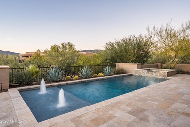 This distinguished Desert Mountain contemporary desert residence on Desert Mountain Golf Club - Renegade Course in Arizona - for sale on GolfHomes.com, golf home, golf lot