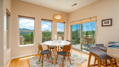 Stunning modern pueblo style home with surrounding mountain on Paa-Ko Ridge Golf Club  in New Mexico - for sale on GolfHomes.com, golf home, golf lot