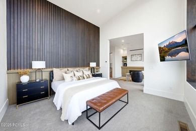 Perched on a private, sweeping 180-degree view lot on the on Red Ledges Golf Club in Utah - for sale on GolfHomes.com, golf home, golf lot