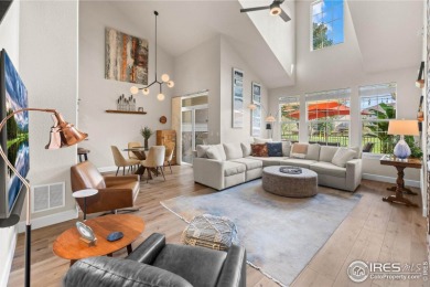 This stunning corner townhome backs to green space and offers a on Pelican Lakes Golf and Country Club in Colorado - for sale on GolfHomes.com, golf home, golf lot