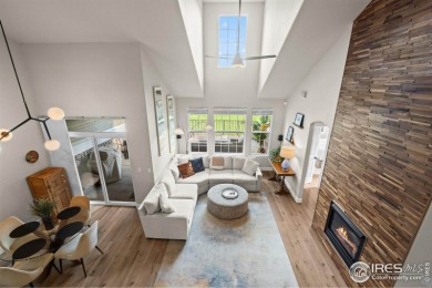 This stunning corner townhome backs to green space and offers a on Pelican Lakes Golf and Country Club in Colorado - for sale on GolfHomes.com, golf home, golf lot