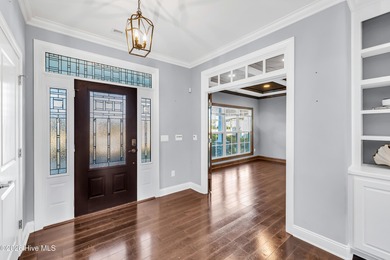 Gorgeous patio home sitting right on the golf course inside of on Compass Pointe Golf Course in North Carolina - for sale on GolfHomes.com, golf home, golf lot