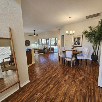 Enter this cozy home that offers the perfect space for a single on Lake Ashton Golf Club in Florida - for sale on GolfHomes.com, golf home, golf lot