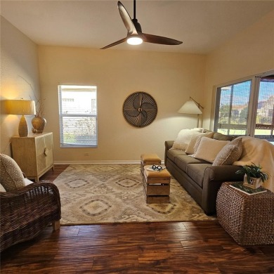 Enter this cozy home that offers the perfect space for a single on Lake Ashton Golf Club in Florida - for sale on GolfHomes.com, golf home, golf lot